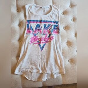 Lake babe tank top